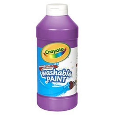 Art Supplies 16 Oz. Crayola Washable Paint - White AR29958